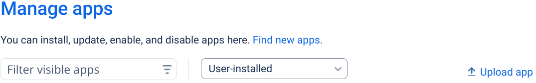 Figure: Manually uploading the Vivid Trace add-on to Jira